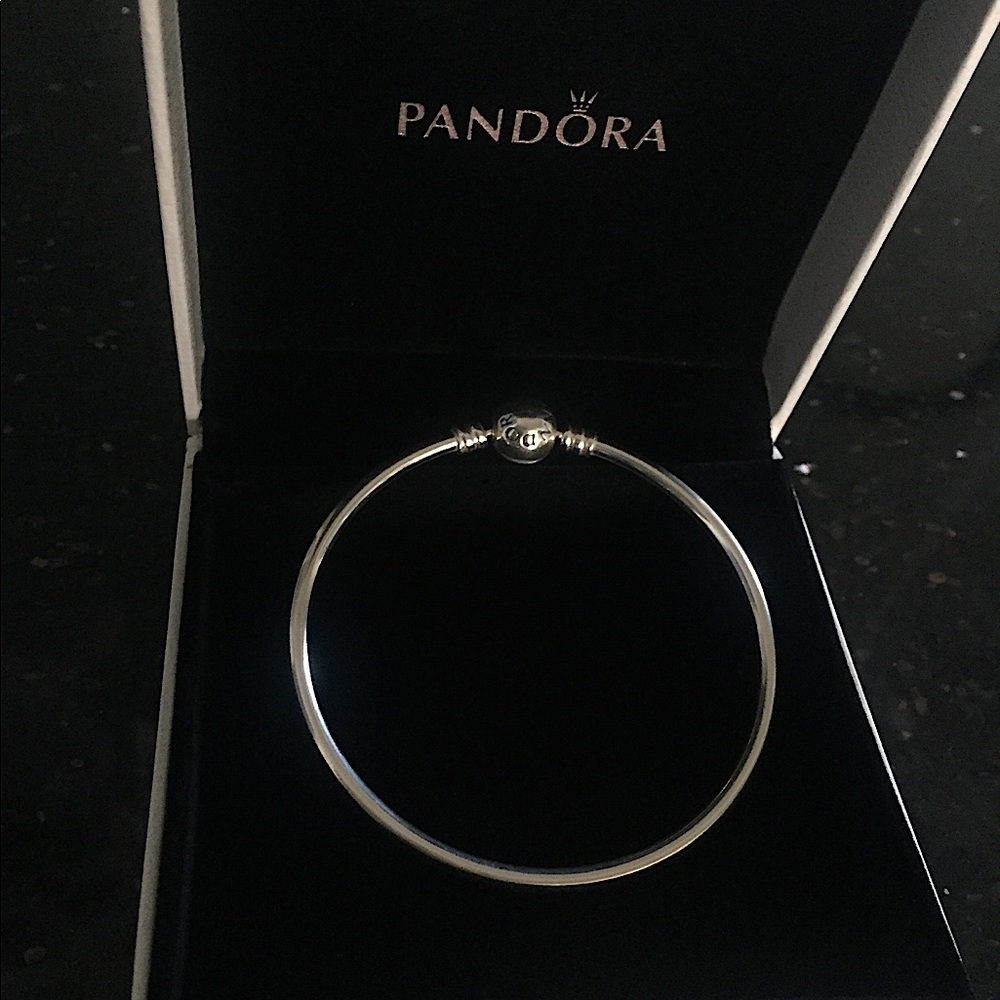 Sterling Silver Pandora Bracelet - Picture 5 of 12